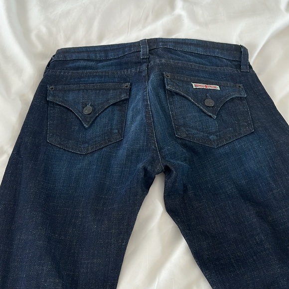 Dark wash soft denim Hudson Jeans size 26 - Picture 4 of 6
